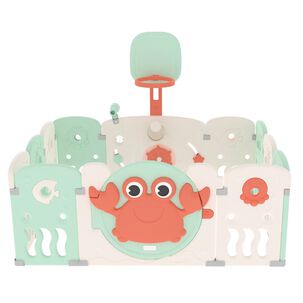Corral Did&aacute;ctico De Juegos Ocean Verde Menta